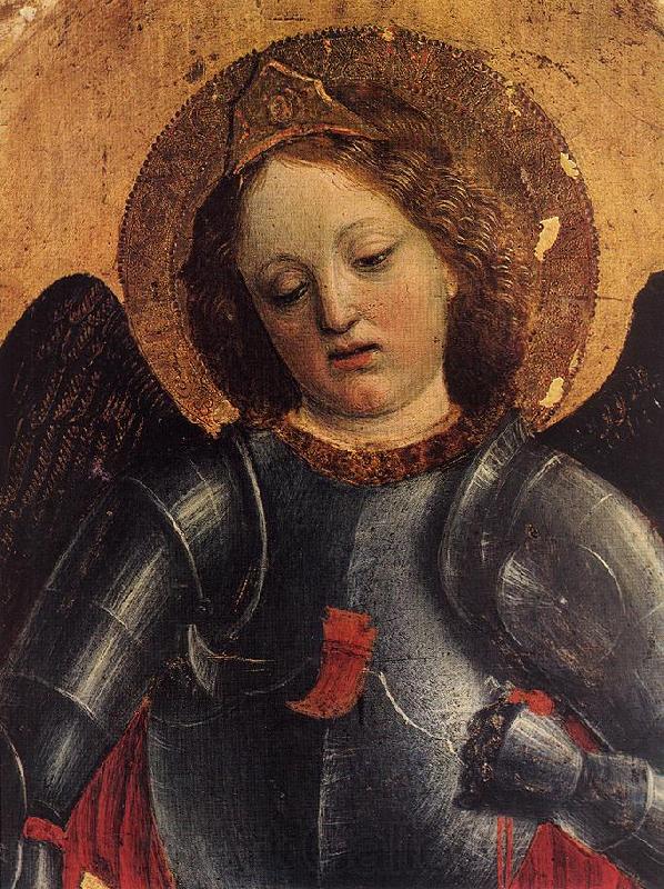 FOPPA, Vincenzo St Michael Archangel (detail) sdf Norge oil painting art